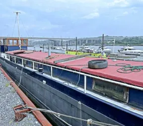 Beautiful Dutch Barge to Convert - Loch Ness for sale