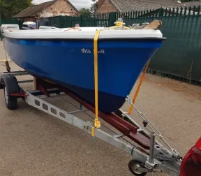 Oyster launch 16ft on trailer for sale