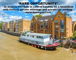 Custom Thames Lighter Houseboat for sale